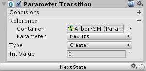 ParameterTransition