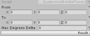 Quaternion.RotateTowards