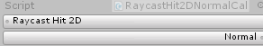 RaycastHit2D.Normal