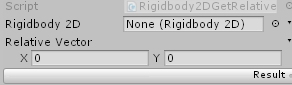 Rigidbody2D.GetRelativeVector