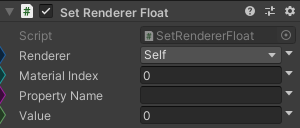 SetRendererFloat