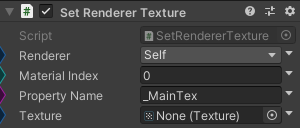 SetRendererTexture