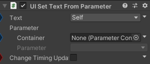 UISetTextFromParameter