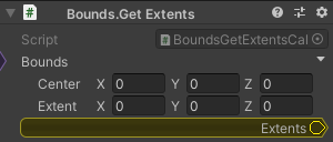 Bounds.GetExtents