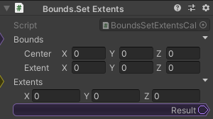 Bounds.SetExtents