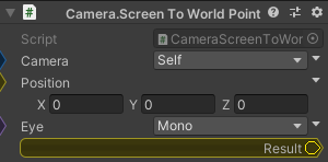 Camera.ScreenToWorldPoint