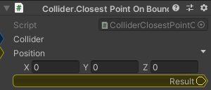 Collider.ClosestPointOnBounds