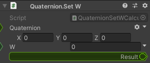 Quaternion.SetW