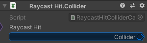 RaycastHit.Collider