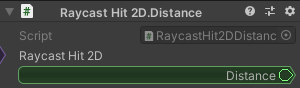 RaycastHit2D.Distance