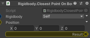 Rigidbody.ClosestPointOnBounds