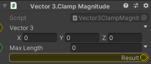 Vector3.ClampMagnitude