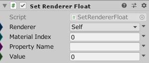 SetRendererFloat