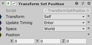 TransformSetPosition