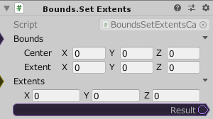 Bounds.SetExtents