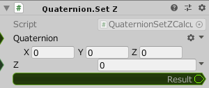 Quaternion.SetZ