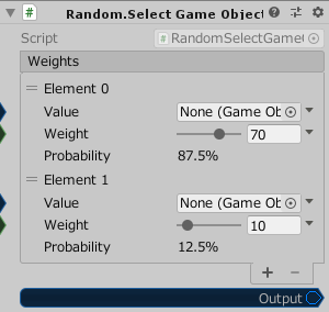 Random.SelectGameObject