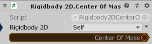 Rigidbody2D.CenterOfMass