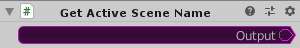 GetActiveSceneName
