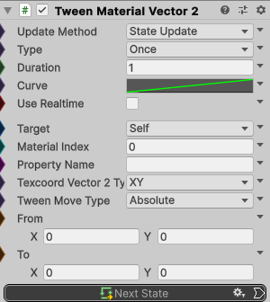 TweenMaterialVector2