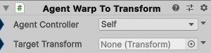 AgentWarpToTransform