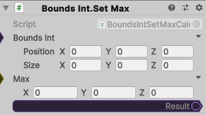 BoundsInt.SetMax