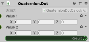 Quaternion.Dot