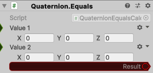 Quaternion.Equals