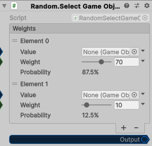 Random.SelectGameObject