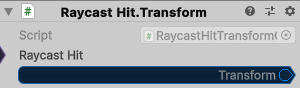 RaycastHit.Transform