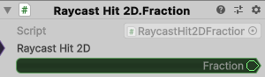 RaycastHit2D.Fraction
