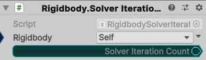 Rigidbody.SolverIterationCount