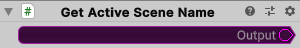 GetActiveSceneName
