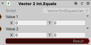 Vector2Int.Equals