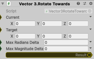 Vector3.RotateTowards