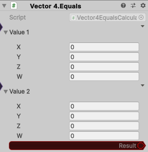 Vector4.Equals