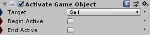 ActivateGameObject