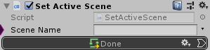 SetActiveScene