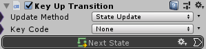 KeyUpTransition