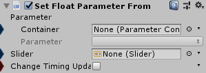 SetFloatParameterFromUISlider