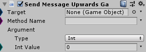 SendMessageUpwardsGameObject