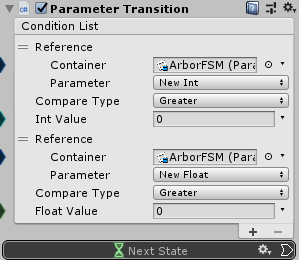 ParameterTransition