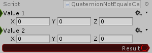 Quaternion.NotEquals