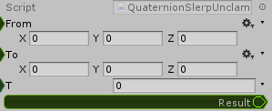 Quaternion.SlerpUnclamped