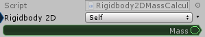 Rigidbody2D.Mass