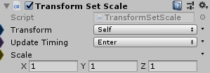 TransformSetScale
