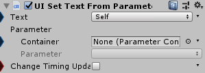 UISetTextFromParameter