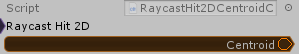RaycastHit2D.Centroid