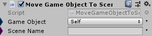 MoveGameObjectToScene