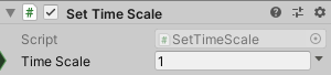 SetTimeScale